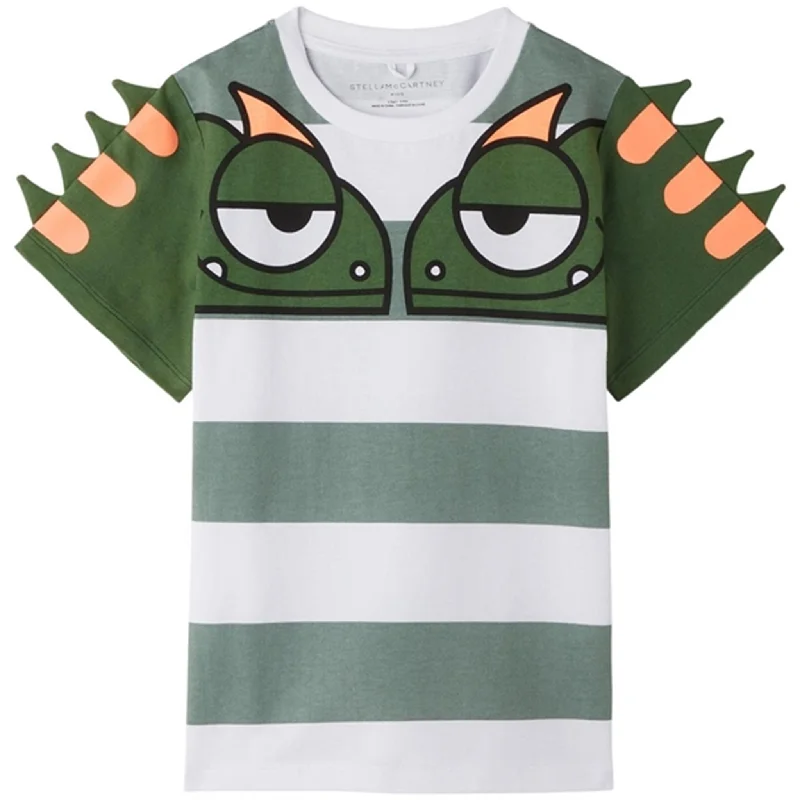 Urban Sportwear Stella McCartney White/Green T-Shirt