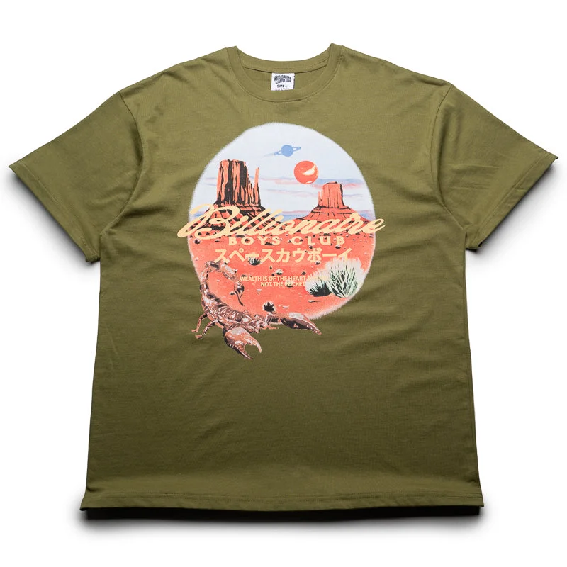 Modern Rugged Billionaire Boys Club Scorpion Tee - Capulet Olive