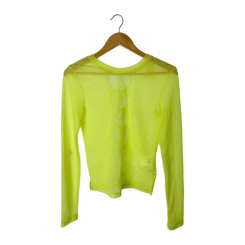 Casual Classic MAISON SPECIAL/LS Blouse/FREE/Yellow/Nylon/21222415201