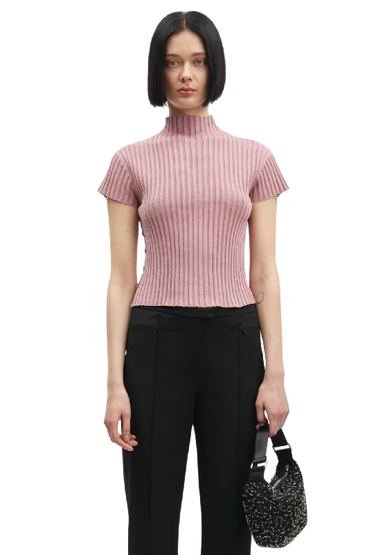 Chic Casualwear Satalya Top in Washed Woodrose