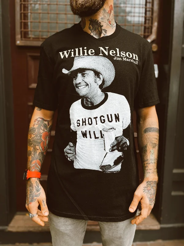 Modern Tailored Willie Nelson Shotgun Willie T-Shirt