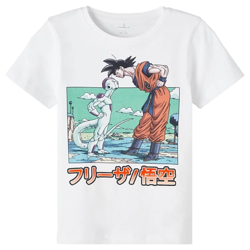 Earthy Minimalism Name it Bright White Masa Dragonball T-Shirt