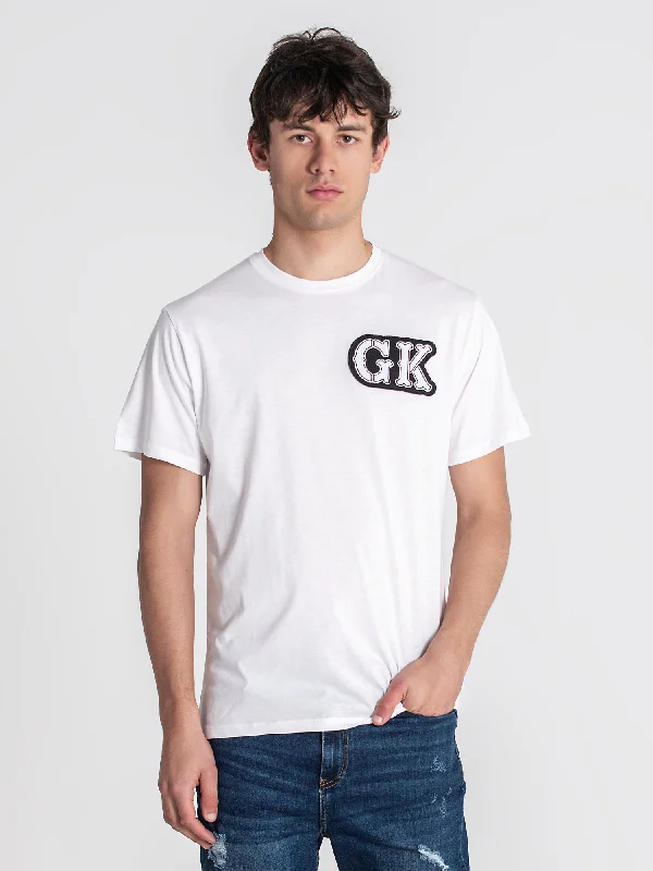 Relaxed Statement White GK West Tee