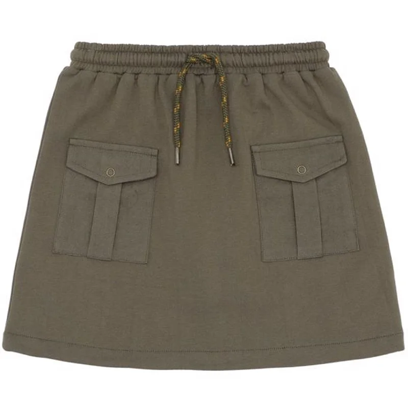 Retro Smart Soft Gallery Olive Night Gwendolyn Skirt