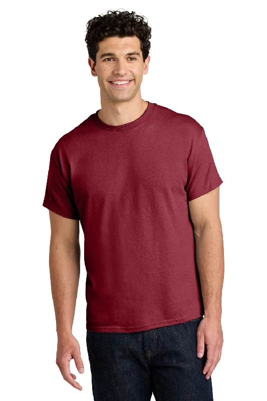 Modern Statement Gildan Mens Short Sleeve Crewneck T-Shirt - Cardinal Red