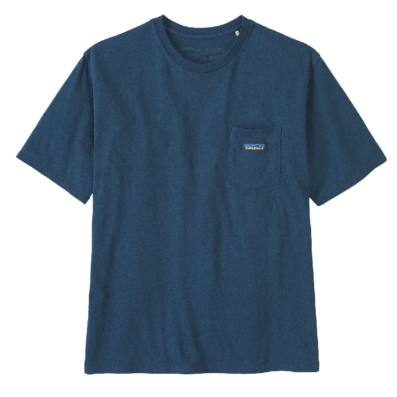 Sleek Casualwear Patagonia Daily Pocket Tee Tidepool Blue