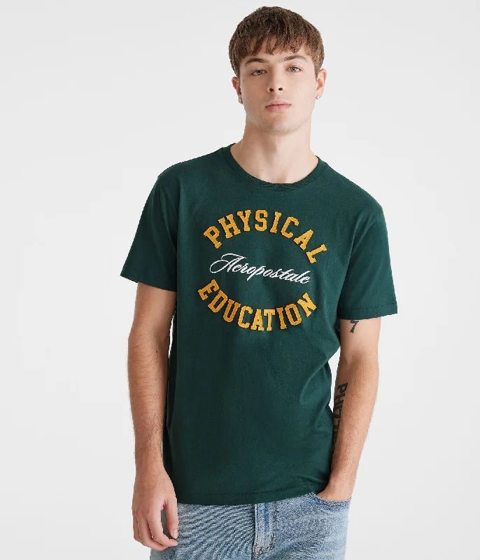 Elevated Classics Aeropostale Physical Education Appliqué Graphic Tee