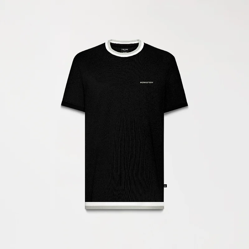 Minimalist Aesthetic TARLINGTON T-SHIRT MEN BLACK