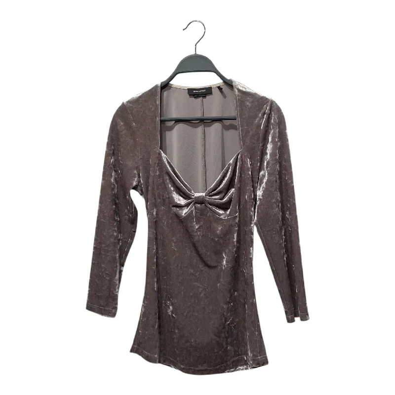 Urban Layering ISABEL MARANT/LS Blouse/42/Polyester/SLV/VELVET