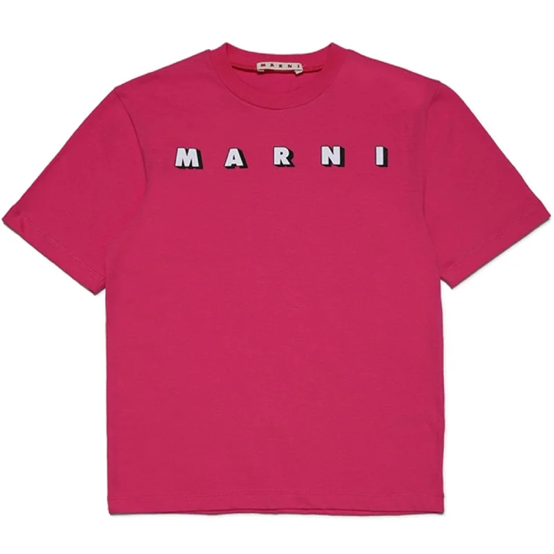 Sophisticated Weekend Marni Fuxia Magenta T-shirt