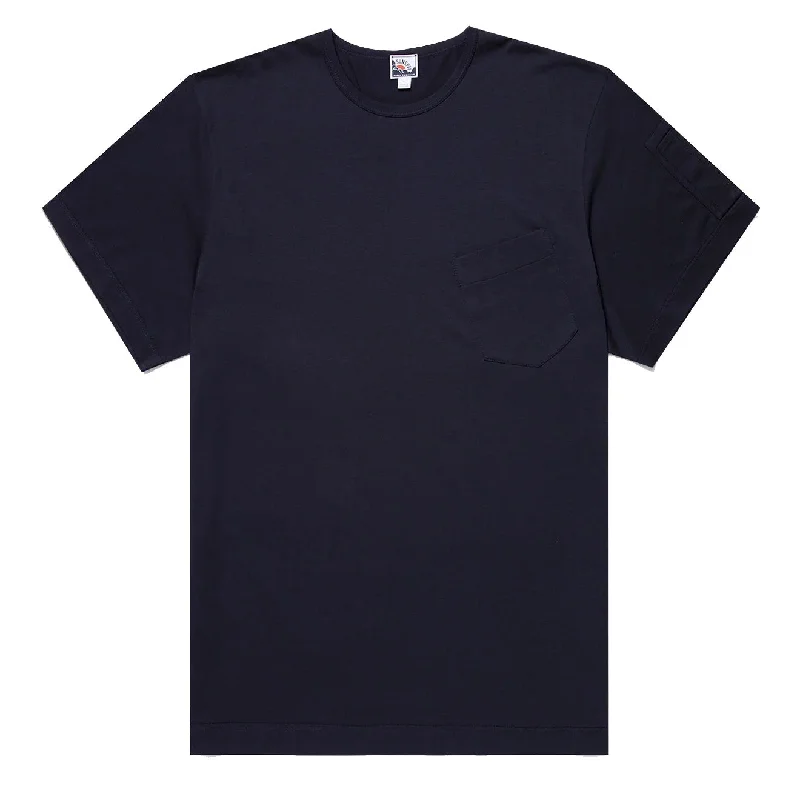 Bold Street Edge Sunspel X Nigel Cabourn T-Shirt Navy