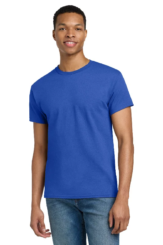 Modern Pastels Gildan Mens Ultra Short Sleeve Crewneck T-Shirt - Royal Blue