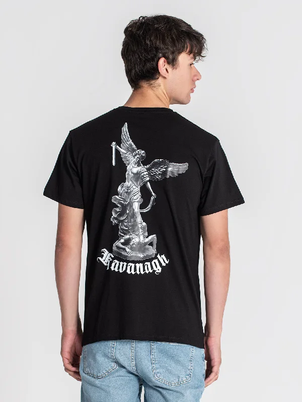 Modern Weekend Black Warrior Angel Tee