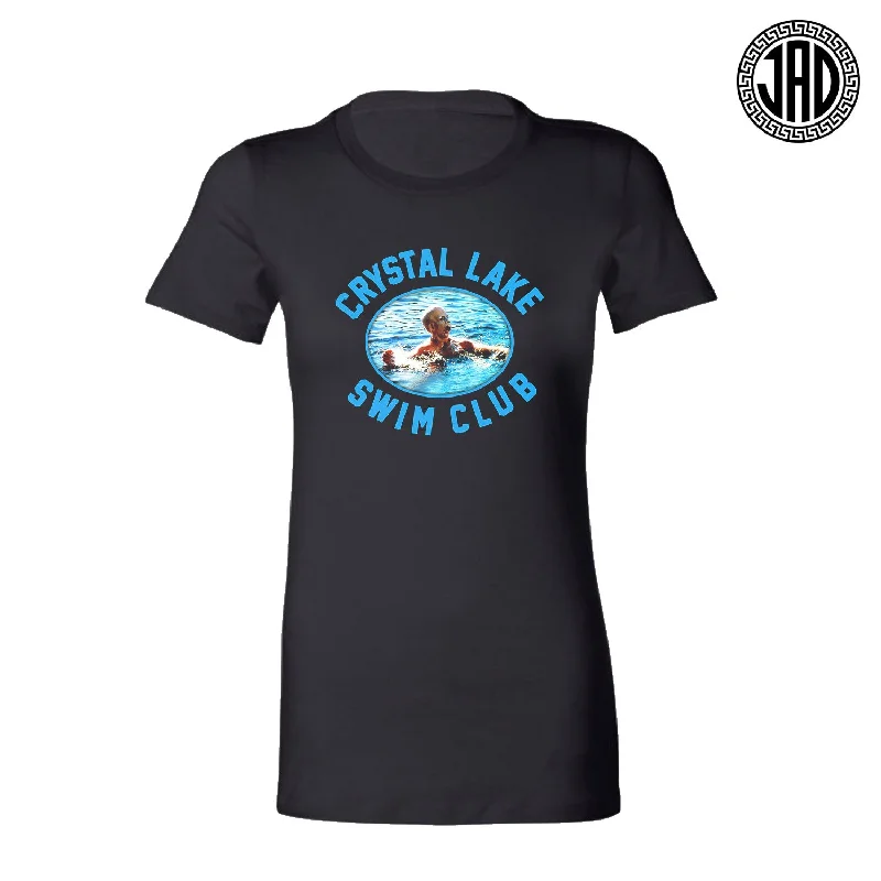 Modern Pastels Crystal Lake Swim Club - Women's Tee