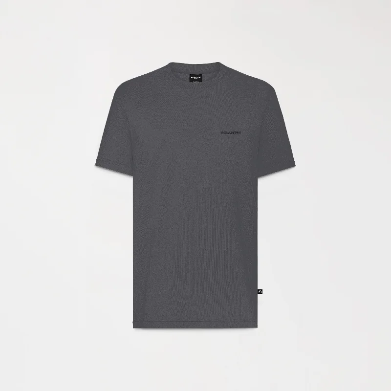 Neutral Patterns GREENHILL T-SHIRT MEN BLACK OYSTER