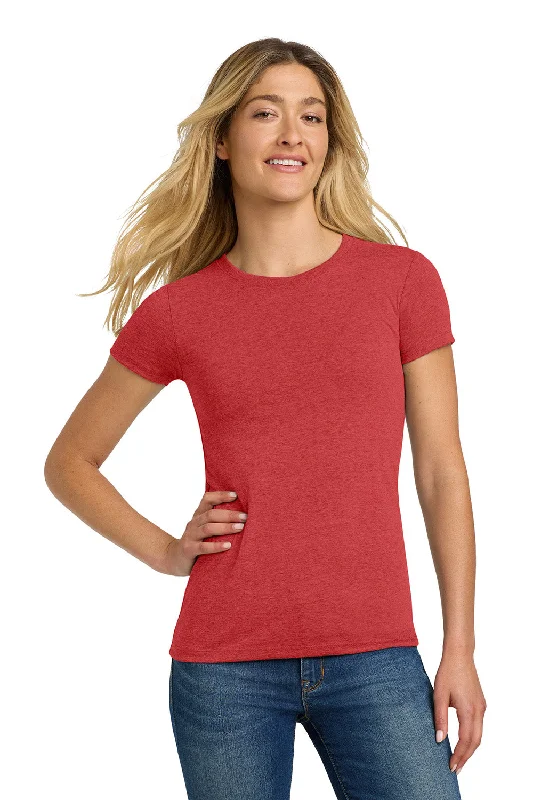 Sophisticated Edge Next Level Womens Jersey Short Sleeve Crewneck T-Shirt - Vintage Red