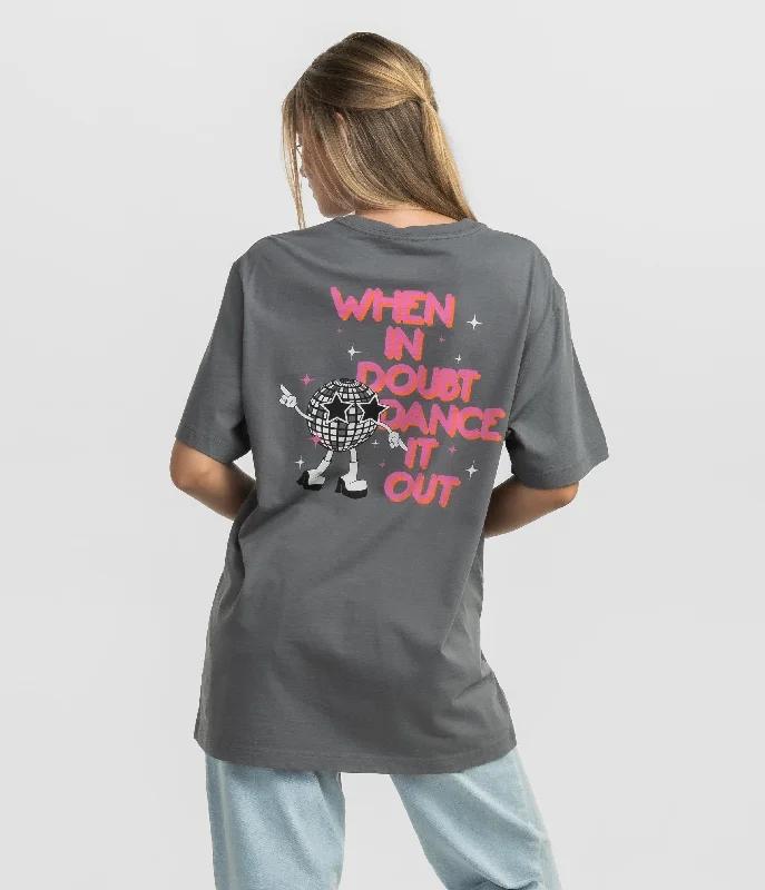 Relaxed Outdoors Dance It Out Tee SS - Volcanic Ash