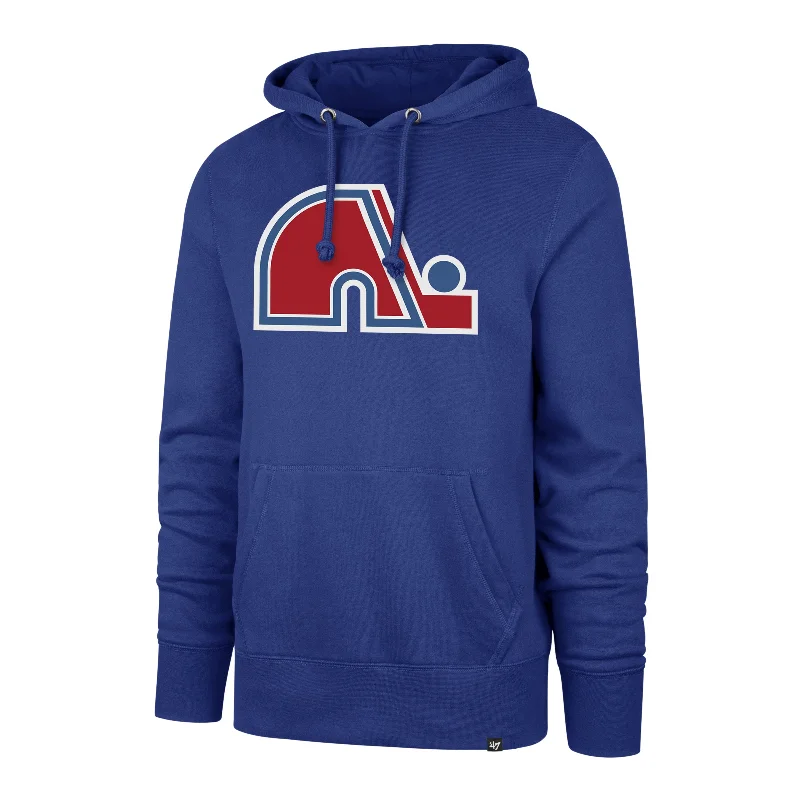 Elevated Monochrome QUEBEC NORDIQUES VINTAGE IMPRINT '47 HEADLINE HOOD