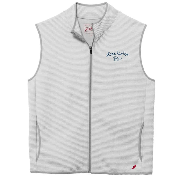 Sophisticated Edge Men's Stone Harbor Summit Vest - Modern Gray