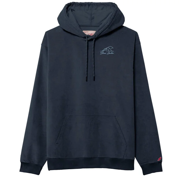 Casual Outdoors Men's Stone Harbor Cord Hoodie - Spring Navy