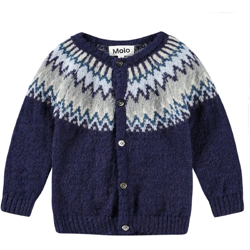 Timeless Sporty Molo Blues Bay Cardigan