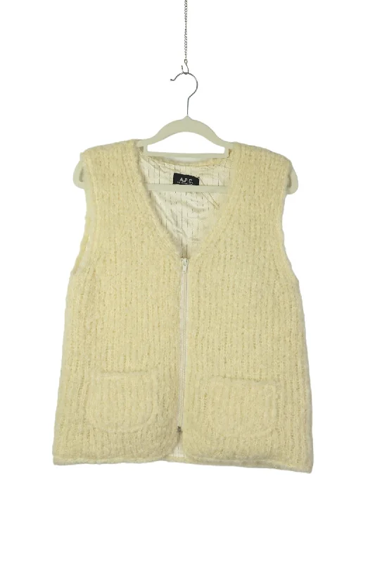 Classic Edge A.P.C. Wool Cardigan / Vest