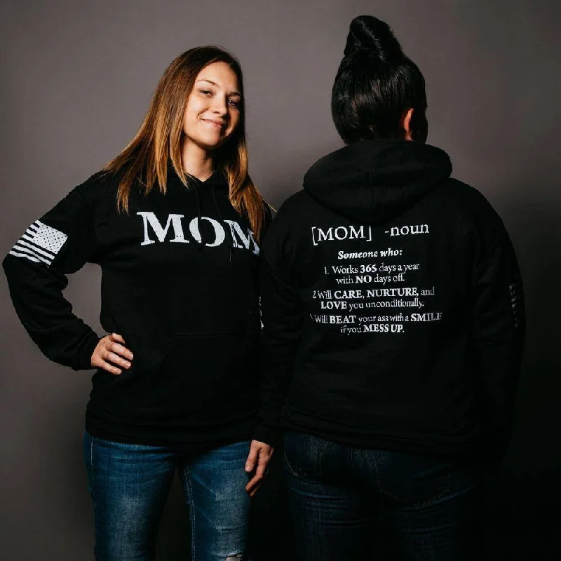 Casual Outdoors Women's Mom Defined Hoodie - Black