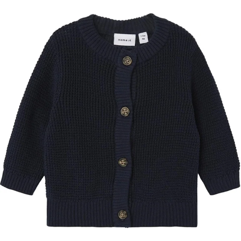 Tailored Street Name it Dark Sapphire Bibba Strik Cardigan Noos