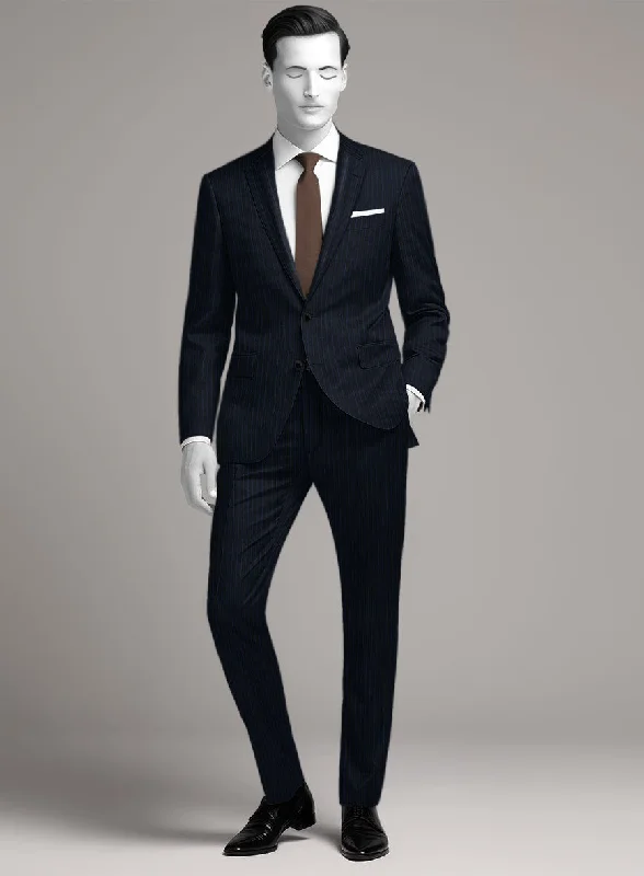 Structured Fit Napolean Ottelo Wool Suit