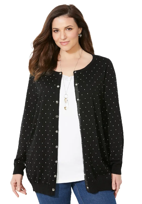 Bold Monochrome The Timeless Cardigan