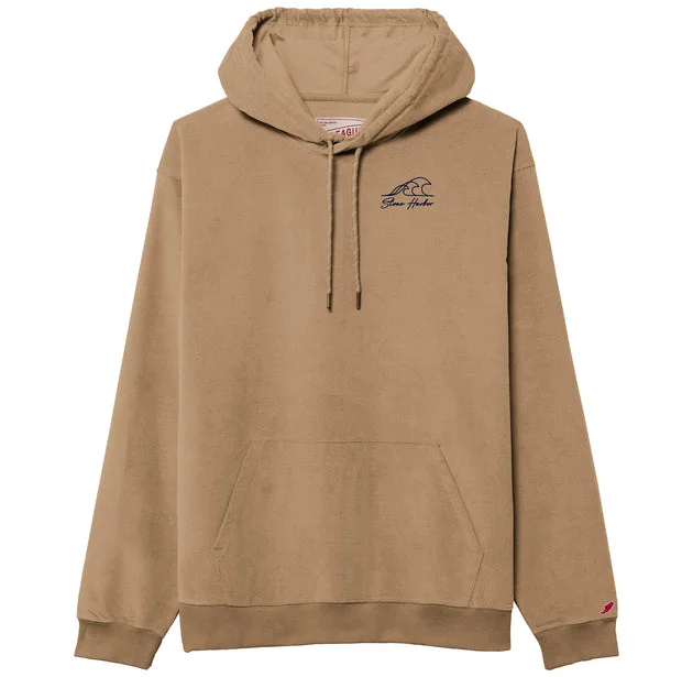 Neutral Fashion Men's Stone Harbor Cord Hoodie - Khaki