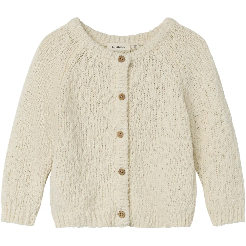 Modern Outerwear Lil'Atelier Turtledove Sally Strik Cardigan