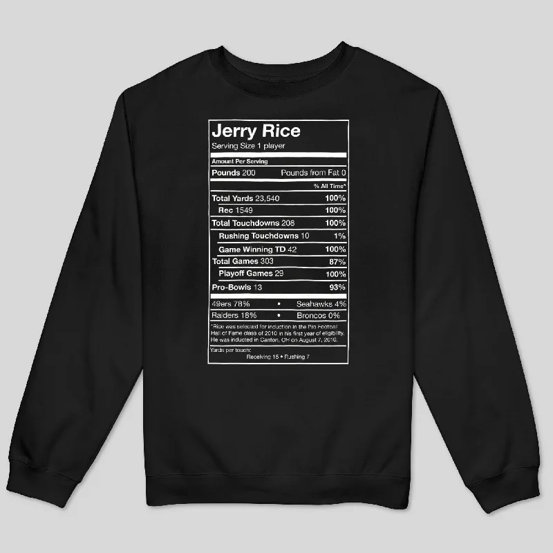 Soft Casual JERRY RICE MEN'S SWEATSHIRT