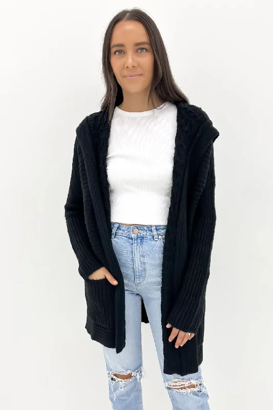 Sporty Essentials Homeward Bound II Cardigan Black