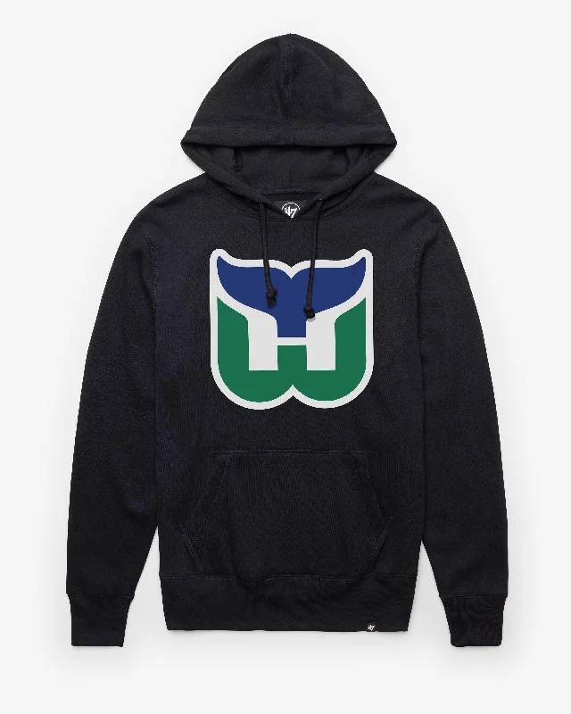 Sporty Chic Look HARTFORD WHALERS VINTAGE IMPRINT '47 HEADLINE HOOD