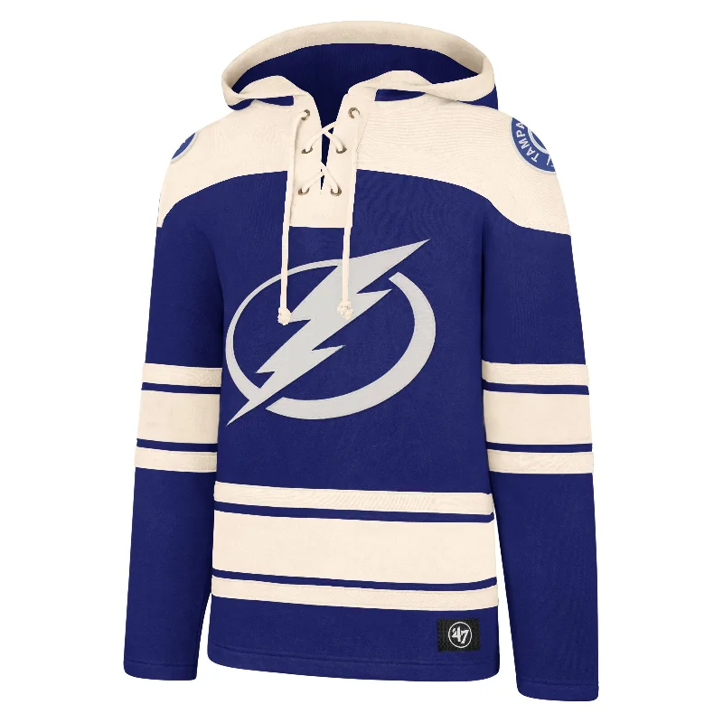 Fashionable Neutrals TAMPA BAY LIGHTNING SUPERIOR '47 LACER HOOD