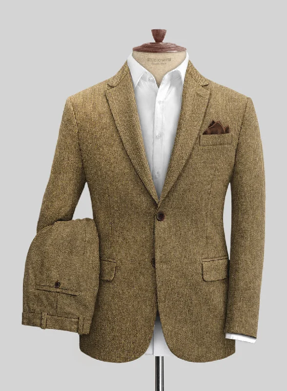 Modern Rugged Italian Wool Giuditta Suit