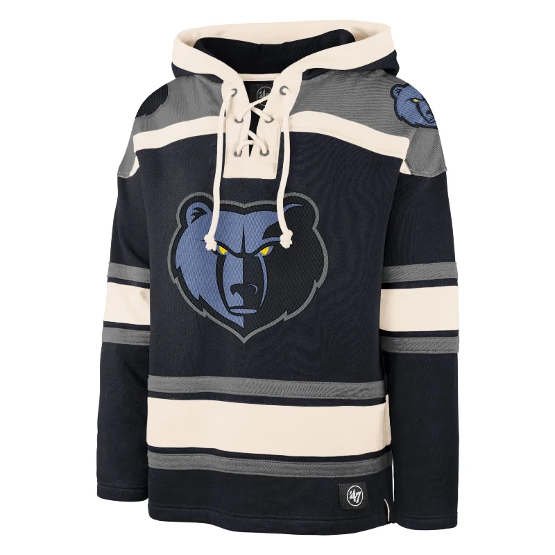 Elegant Sporty MEMPHIS GRIZZLIES SUPERIOR '47 LACER HOOD