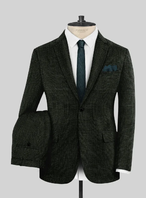 Relaxed Monochrome Look Loro Piana Yago Wool Silk Linen Suit