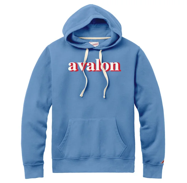 Simplified Streetwear Men's Avalon Stadium Hood - Power Blue