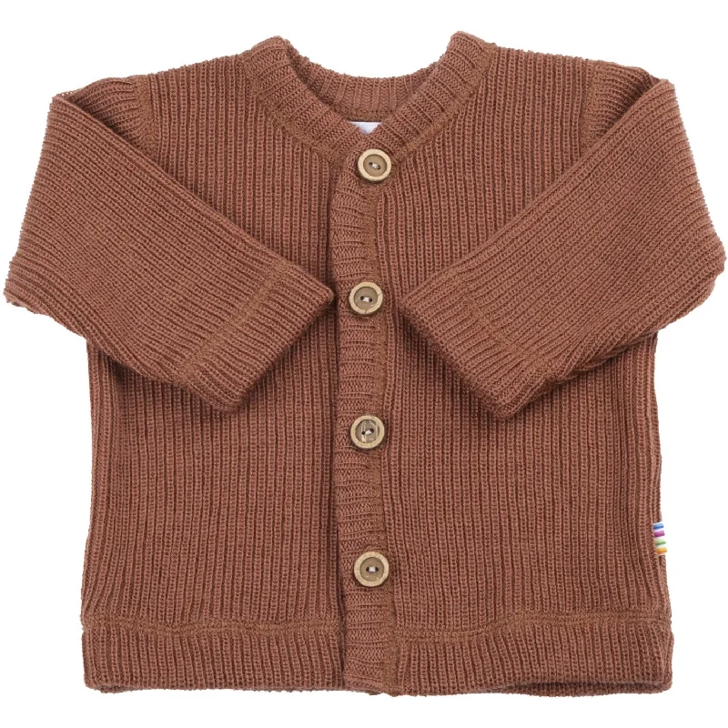 Relaxed Statement Joha Uld Rust Cardigan