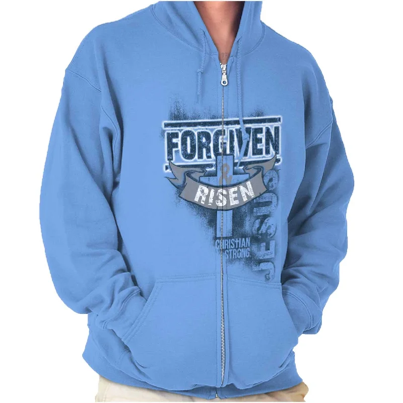 Casual Classic Forgiven and Risen Zip Hoodie