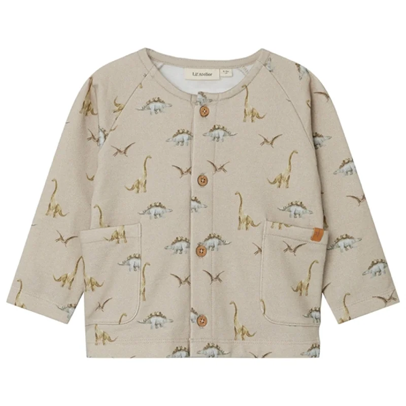 Chic Simplicity Lil'Atelier Silver Lining Dino Bibo Sweat Cardigan