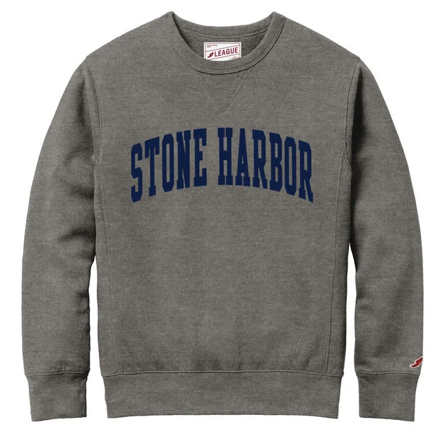 Minimalist Tailoring Men's Stone Harbor Stadium Crew - Phys Ed Gray