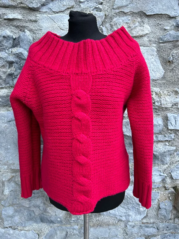 Urban Sporty Red jumper uk 8-10