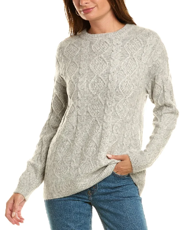 525 America Mina Airspun Cable Pullover