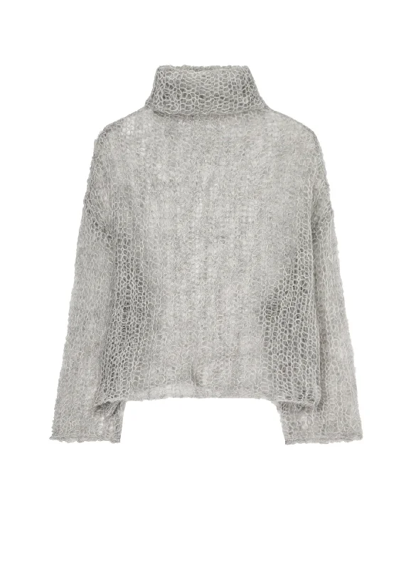 Elevated Classics Casual And Casual DIAN 2 R-MOHAIR HIGH NECK PULLOVER