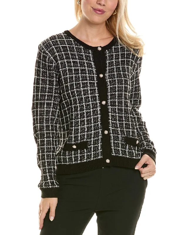 Modern Weekend Comfortable Design Joseph A. Textured Cardigan