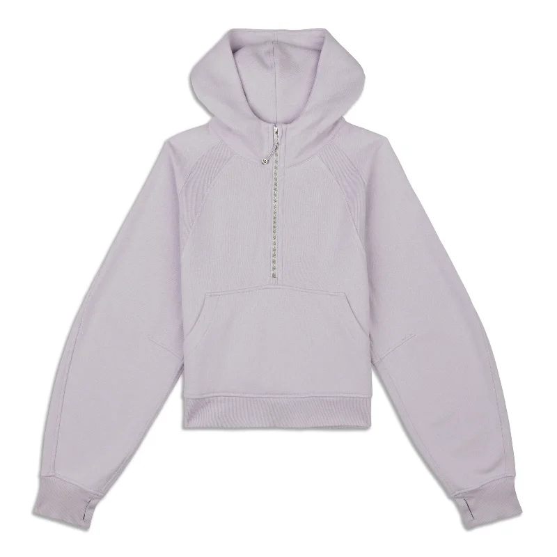 Scuba Oversized Half-Zip Hoodie - Resale