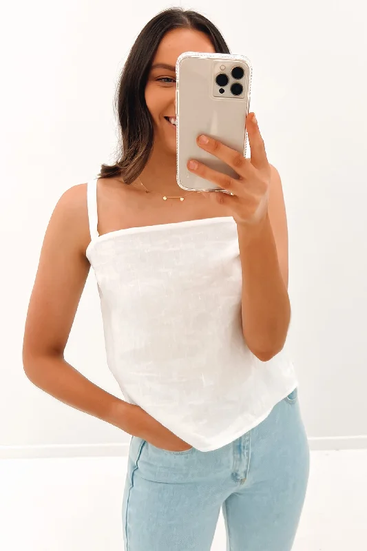 Tallie Top White